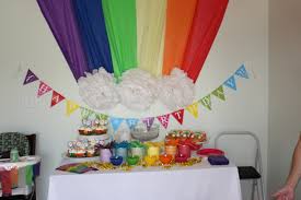 20 rainbow theme decoration ideas. Rainbow Decoration Party Novocom Top