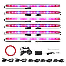 Indoor led grow lights strips 4pcs phyto lamp for plants full. 10 Best Led Grow Light Strips 2020 Reviews Guides