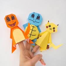 Maybe you would like to learn more about one of these? Easy Origami Pokemon Pikachu Charmander And Squirtle Pink Stripey Socks