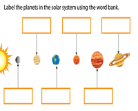 Solar System And Planets Worksheets