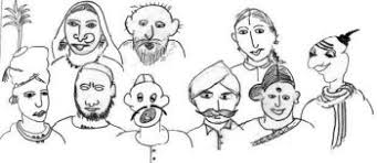 Image result for Indian people caricature