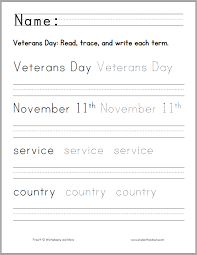 Veterans Day November 11 Handwriting And Spelling Worksheet Free To Print Pdf File Holiday Worksheets Worksheets For Kids Veterans Day Coloring Page