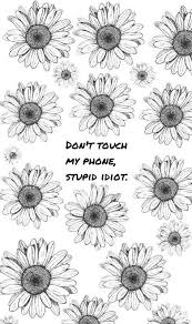 Don T Touch My Phone On We Heart It Dont Touch My Phone Wallpapers Funny Phone Wallpaper Funny Lock Screen Wallpaper