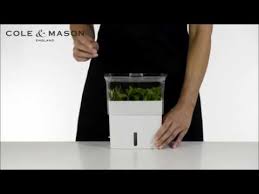 1) mason jar indoor herb garden. Cole Mason Fresh Cut Herb Keeper Youtube