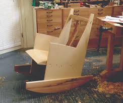 I have found plenty of information on chairs but nothing basic about the geometry of a rocker. Make A Chair That Rocks Popular Woodworking Magazine