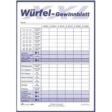 Kniffel ausdrucken pdf related keywords suggestions kniffel. Rnk Wurfelblock Xxl A5 2x85 Blatt Mcbuero De
