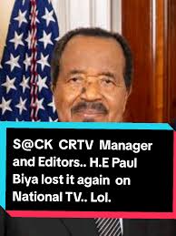 Paul Biya Wife Helping to Wave