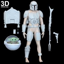 Mandalorian 2019 Season 1 Complete Pack Baby Yoda Beskar Steel Armor D23 Helmet By Do3d 3d Printable M In 2020 Star Wars Prints Mandalorian Costume 3d Printable Models