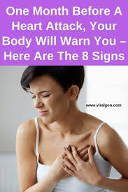 One Month Before A Heart Attack Your Body Will Warn You Here Are The 8 Signs In 2020 Signs Of Heart Attack Heart Attack Arteries