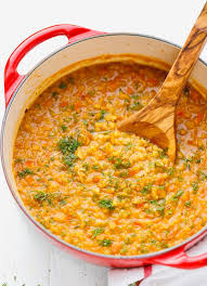 Looking for great low carb recipes? Red Lentil Soup Recipe