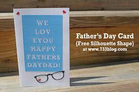 Scroll down the page to see all the designs, and just click on an image to download the card that you like. Happy Father S Day Card S With Free Silhouette Downloads Inspiration Made Simple