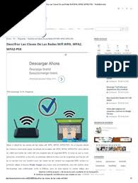 En este video te enseño 3 aplicaciones para poder tener conexión wifi de. Descifrar Las Claves De Las Redes Wifi Wpa Wpa2 Wpa2 Psk Tochomorocho Pdf Wifi Cookie Http