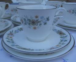 While some flowered patterns have a warmer palette to them, kirkwood has a more neutral and cool color. Everyday Elegance