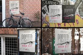 15 Premium Urban City Poster Mockups Poster Mockup Poster Mockup Free Urban City