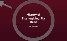 Check spelling or type a new query. History Of Thanksgiving For Kids By Tyler Ball