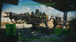 Can be found on dead. Fallout 4 Weapons Tactical Boosted Fiery Automatic Plasma Rifle Youtube