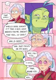 Porn comic mushroom girl - intimate drawings naughty narrative full figured blonde