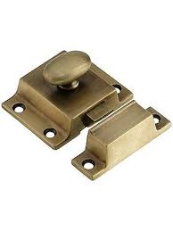 Large Cast Brass Cupboard Latch In Antique By Hand Brass Kitchen Hardware Latches Latches Hardware