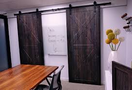Buy products such as 6 ft black door hardware carbon steel sliding barn track rail kit wall mount at walmart and save. Sliding Barn Doors Jb Cutting Jb Cutting