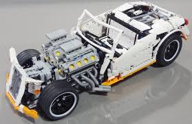 Lego George Barris Hot Rod Crowkillers Technic Lego Technic Lego Construction Cool Lego