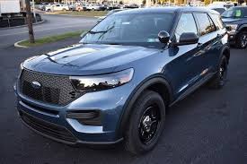 2020 Ford Police Interceptor Norsea Blue Metallic Ford Police Emergency Vehicles Police Cars