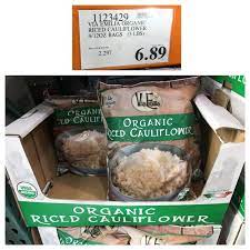 Green giant organic riced cauliflower 48 oz from costco hi, i'm rebecca. The Costco Connoisseur September 2017