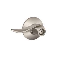 The schlage encode smart wifi deadbolt is a trimmed and toned update to similar. Reviews For Schlage Sacramento Satin Nickel Privacy Bed Bath Door Lever F40 V Sac 619 The Home Depot