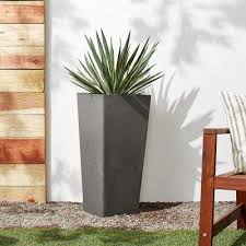 Diy how to make large concrete planters from a to z. Cement Plant Pots Planters The Home Depot