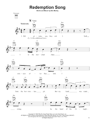 Redemption Song by Bob Marley - Ukulele - Guitar Instructor