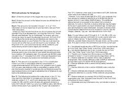 Maybe you would like to learn more about one of these? W2 Instructions For Employee