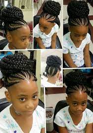 Braided Bun Braid Styles For Girls Kids Hairstyles Kids Braided Hairstyles