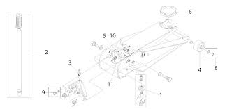 Vy 8686 Craftsman 1 1 2 Ton Capacity Floor Jack Unit Parts Model 214124901 Free Diagram