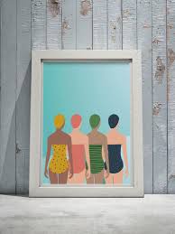 4 Schwimmer Druckbare Poster Skandinavischen Stil Moderne Etsy Printable Poster Scandinavian Cute Bedroom Decor Home Decor Bedding