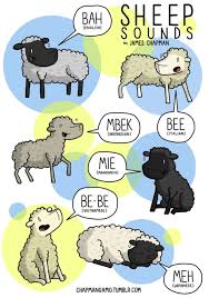 Onomatopeyas De Animales En Distintos Idiomas Animal Sounds Sheep Different Languages