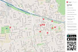 According to tripadvisor travelers, these are the best ways to experience barrio lastarria: Santiago Mapa Turistico Para Imprimir Sygic Travel