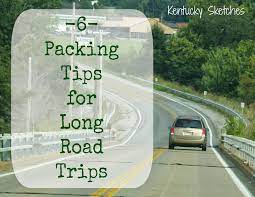 Kentucky Sketches 6 Packing Tips For Long Road Trips Road Trip Summer Road Trip Long Road Trip