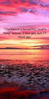 The Sunset Is Beautiful Aren T They Sunset Beautiful Poster