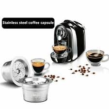 We did not find results for: New Stainless Steel Reusable Refillable Coffee Capsule Pod For Tchibo Cafissimo Ebay