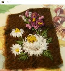 Pin By Eve Adamson On Embroidery Inspiration Stitcheries Felt Embroidery Inspiration Embroidery Sewing Projects