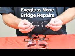 Eyeglass Nose Bridge Repairs Youtube