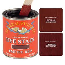 More coats will not improve durability. General Finishes Water Based Dye Empire Red Quart Walmart Com Walmart Com