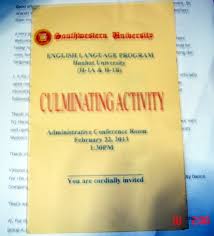 Mc script in this fascinating 7 minute video we explore the art of surprise & the art of storytelling and how both can be used formal anchoring script for seminar. Script During The Culminating Program Teacher Cel