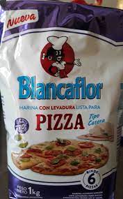 Blancaflor es la marca pionera que creó la famosa harina leudante aportándole practicidad al en una decisión de marketing, blancaflor modificó el diseño de su paquete celeste de harina leudante y. Blancaflor Harina Para Pizza 1 Kg