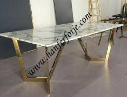 Ferforje Ozel Tasarim Yemek Masasi Wrought Iron Special Design Dining Table Tasarim Mobilya Yemek