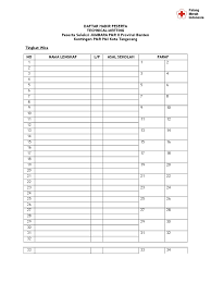 Simak dan pahami materi yang. Daftar Hadir Peserta Tm