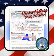 Elections Electoral College 2020 Election By Mr Social Studies