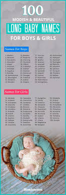 100 Fancy And Beautiful Long Names For Girls And Boys Baby Names Cool Baby Girl Names New Baby Names