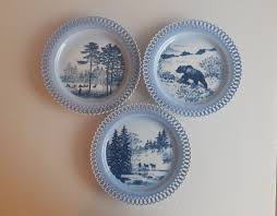 Bing and Grondahl Dessert Plate by Harald Wiberg. Danish Vintage 1970s.