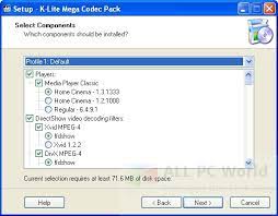 The mega variant is the largest of the four variants of the codec pack. K Lite Mega Codec Pack 12 4 2 Free Download All Pc World