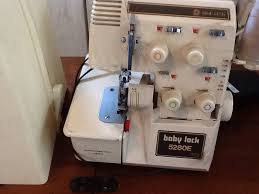 Baby Lock 5280e Serger Sewing Machine Sews Professional Seams Quickly Easily